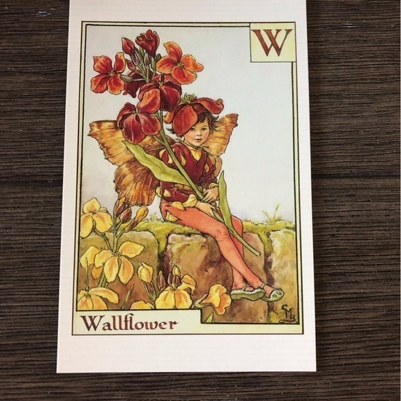Garden Flower Fairies by: Cicely Mary Barker postcard set #12 - Picture 6 of 7